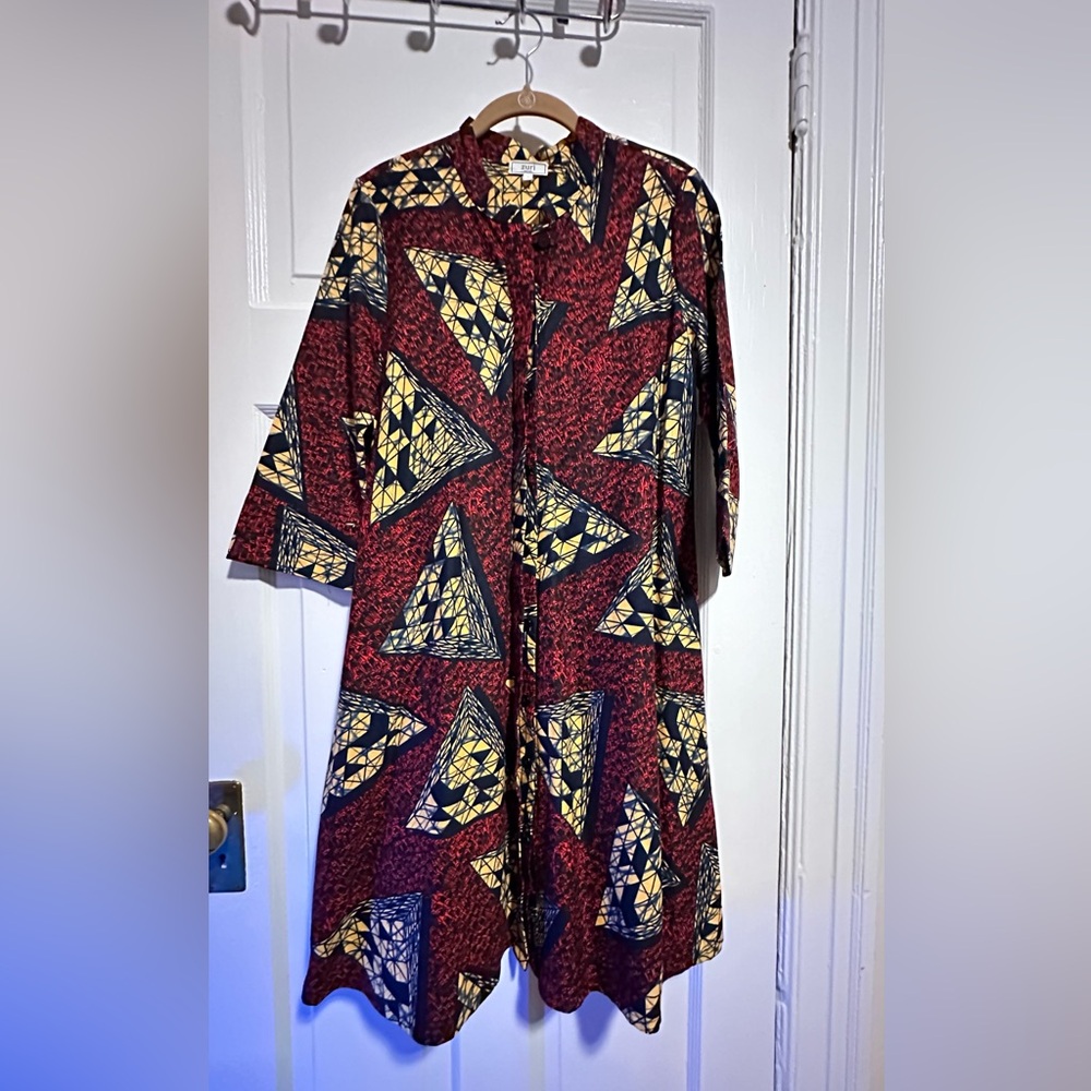 Small Zuri Kenya dress - Falling in Louvre